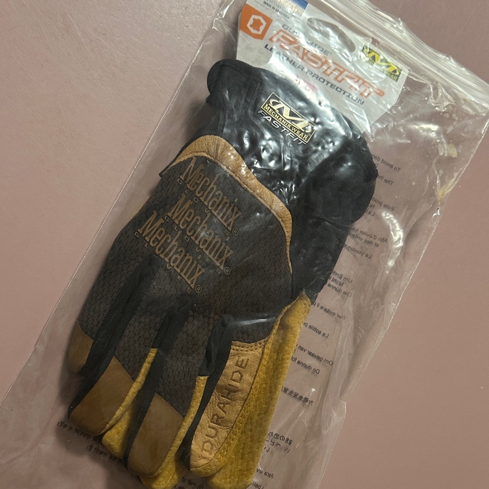 Black and Tan Gloves